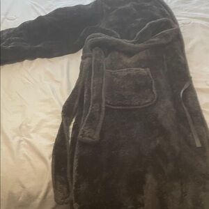 Luxurious Plush Brown Robe